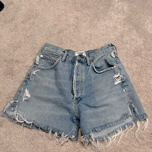 Agolde Dee Shorts 26. High rise